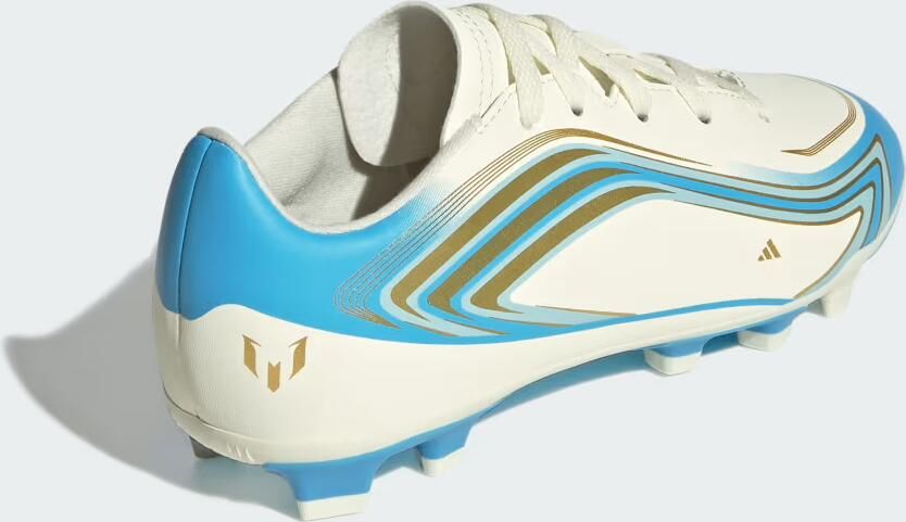 Adidas Perfor ce F50 Messi Club Firm Ground Multi Ground Voetbalschoenen Kids Kinderen Beige - Foto 7