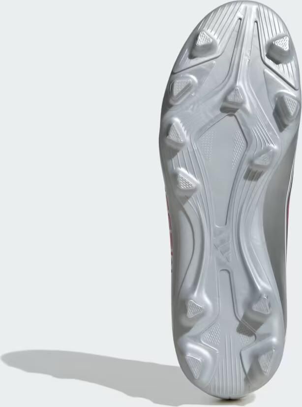 Adidas Perfor ce F50 Messi Club FG MG junior voetbalschoenen wit rood grijs - Foto 8