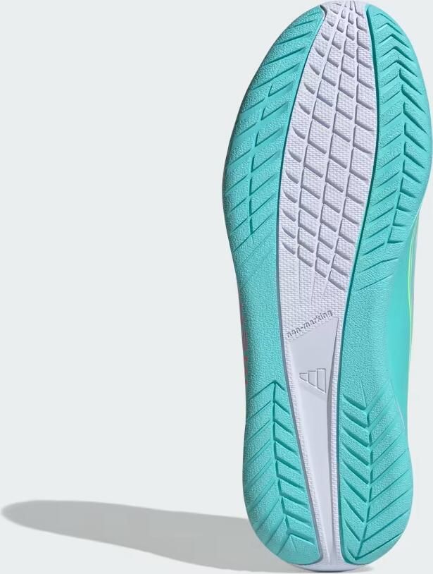 Adidas F50 Messi Club kinder zaalschoenen blauw Gymschoenen 1 3 Uitneembare zool - Foto 7