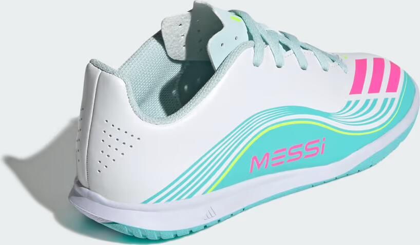 Adidas F50 Messi Club kinder zaalschoenen blauw Gymschoenen 1 3 Uitneembare zool - Foto 9