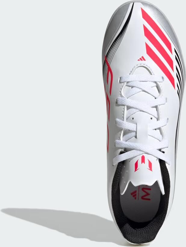 Adidas Perfor ce F50 Messi Club junior voetbalschoenen wit rood grijs - Foto 7