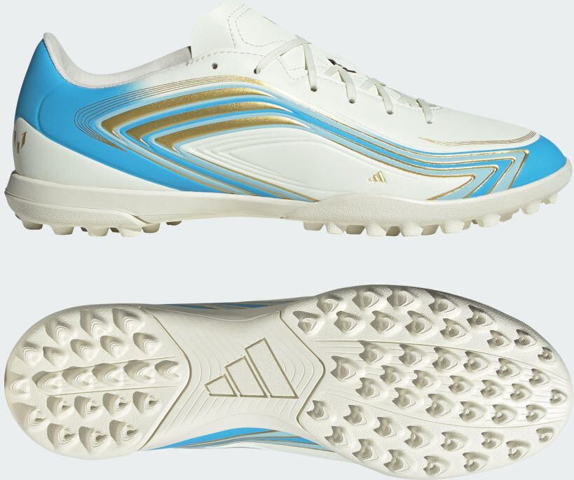 Adidas F50 Messi Club TF El Ultimo Tango Wit Semiblauwe uitbarsting Icey Blue - Foto 6