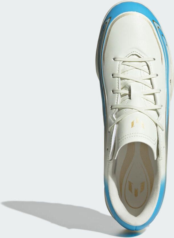 Adidas F50 Messi Club TF El Ultimo Tango Wit Semiblauwe uitbarsting Icey Blue - Foto 4