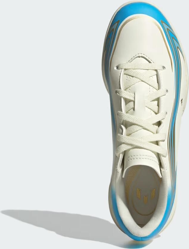 Adidas Perfor ce F50 Messi Club Turf Voetbalschoenen Kids Kinderen Beige - Foto 5
