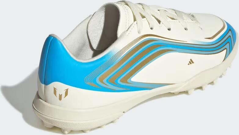 Adidas Perfor ce F50 Messi Club Turf Voetbalschoenen Kids Kinderen Beige - Foto 8