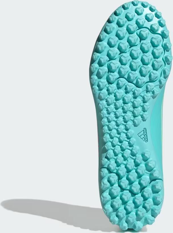 Adidas Perfor ce F50 Messi Club TF junior voetbalschoenen wit roze lichtgroen - Foto 9