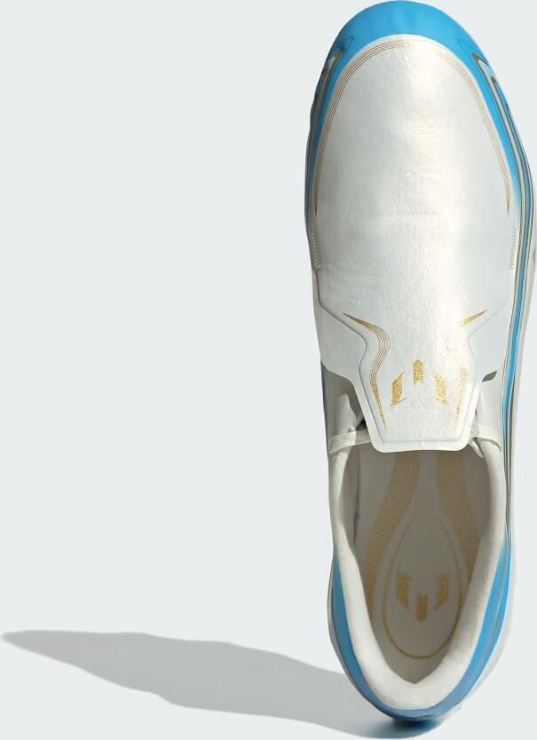 Adidas F50 Messi League FG El Ultimo Tango Wit Semiblauwe uitbarsting Icey Blue - Foto 4