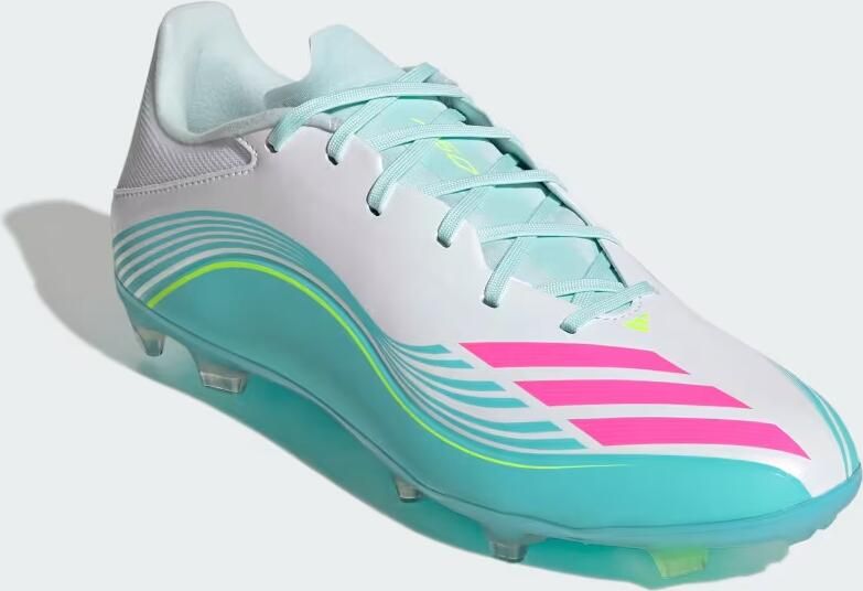 Adidas Perfor ce F50 MESSI LEAGUE Firm Ground Multi Ground Voetbalschoenen Unisex Wit - Foto 6