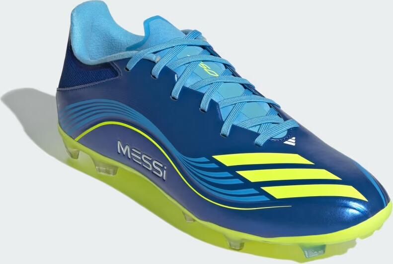 Adidas Perfor ce F50 Messi League Firm Multi-Ground voetbalschoenen Unisex Blauw - Foto 9