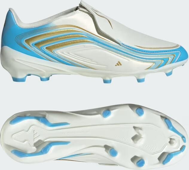 Adidas F50 Messi League Laceless Firm Ground Voetbalschoenen Kids - Foto 2