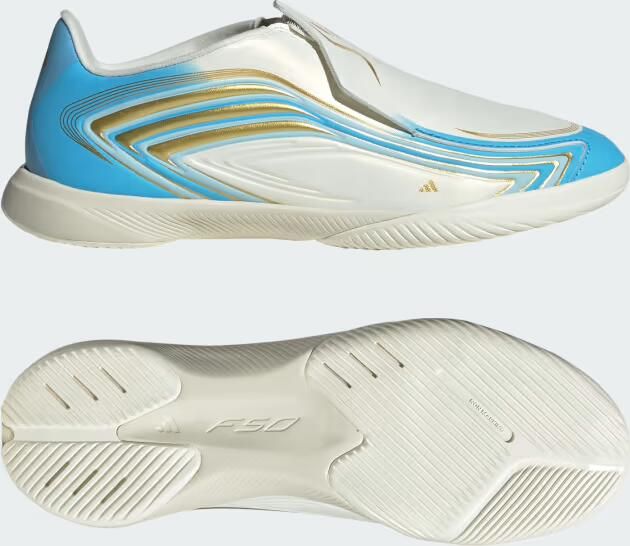 Adidas F50 MESSI LEAGUE Laceless Indoor Voetbalschoenen Kids
