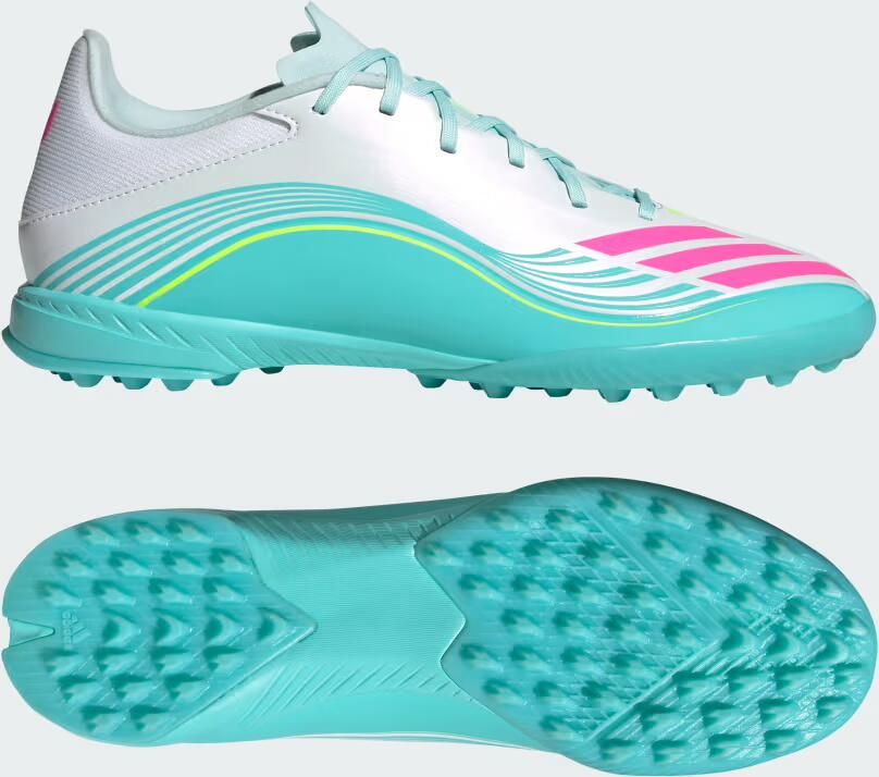 Adidas Perfor ce F50 MESSI LEAGUE Turf Voetbalschoenen Unisex Wit - Foto 3