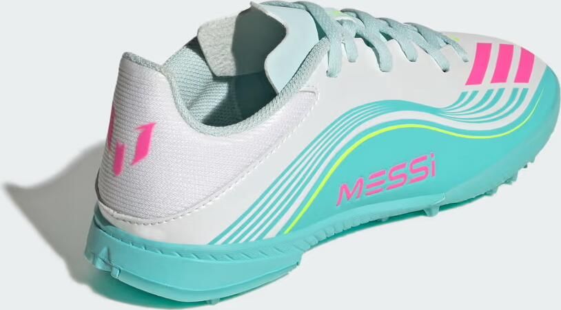 Adidas Perfor ce F50 MESSI LEAGUE Turf Voetbalschoenen Kinderen Wit - Foto 6