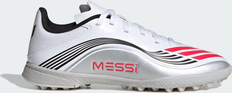 Adidas Perfor ce F50 Messi League Turf Voetbalschoenen Kids Kinderen Wit - Foto 7