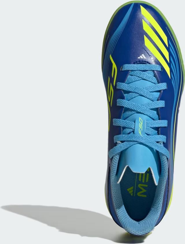 Adidas Perfor ce F50 Messi League Turf Voetbalschoenen Kids Kinderen Blauw - Foto 3