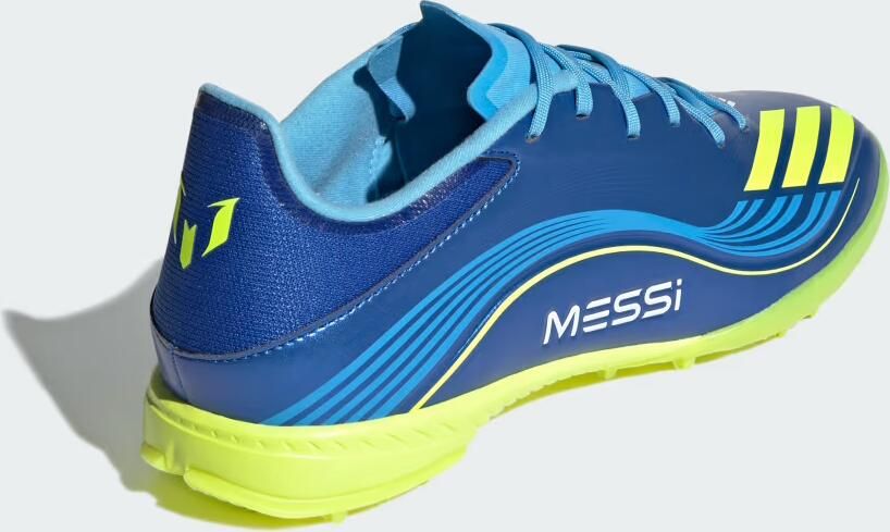 Adidas Perfor ce F50 Messi League Voetbalschoenen voor kunstgras Unisex Blauw - Foto 7