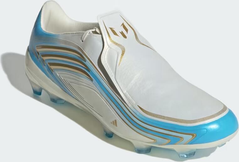 Adidas F50 Messi Pro FG El Ultimo Tango Wit Semiblauwe uitbarsting Icey Blue - Foto 6