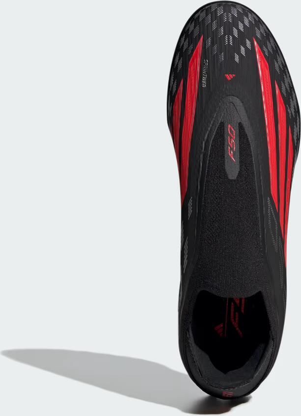 Adidas F50 Pro Laceless TF Immortal DNA Zwart Helder rood - Foto 3