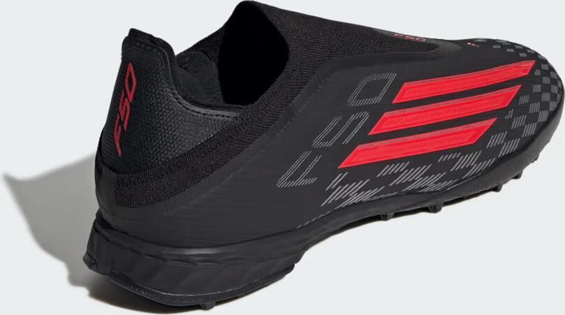 Adidas F50 Pro Laceless TF Immortal DNA Zwart Helder rood - Foto 6