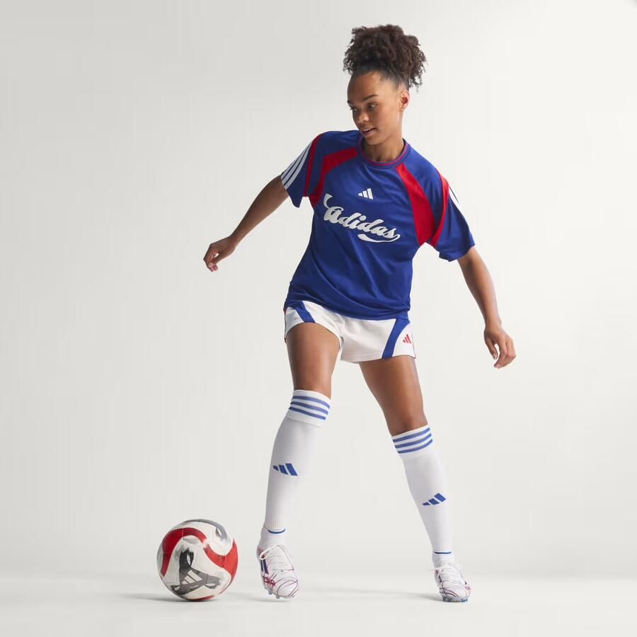 Adidas F50 Sparkfusion Elite Gras Kunstgras Voetbalschoenen (MG) Dames Wit Blauw Rood - Foto 6