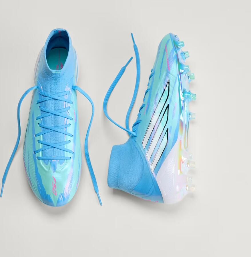 Adidas F50 Sparkfusion Elite Mid Cut Firm Ground Artificial Grass Voetbalschoenen Trinity Rodman - Foto 4