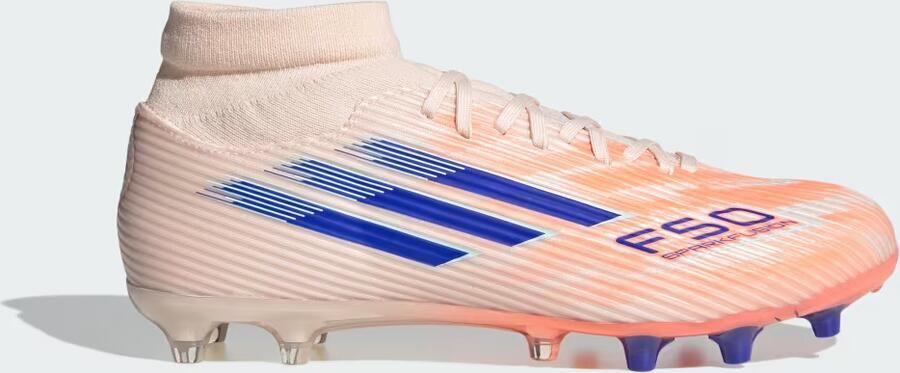 Adidas Performance F50 Sparkfusion League Firm Ground Artificial Grass Voetbalschoenen Dames Oranje - Foto 6