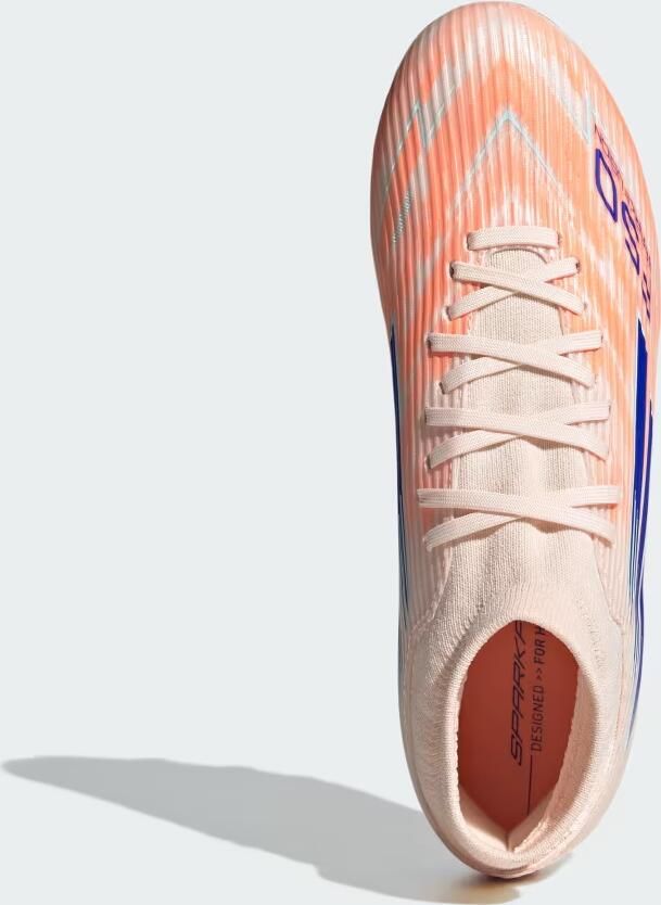 Adidas Performance F50 Sparkfusion League Firm Ground Artificial Grass Voetbalschoenen Dames Oranje - Foto 2