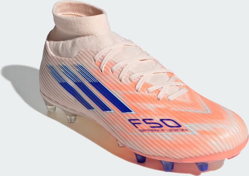 Adidas Performance F50 Sparkfusion League Firm Ground Artificial Grass Voetbalschoenen Dames Oranje - Foto 4