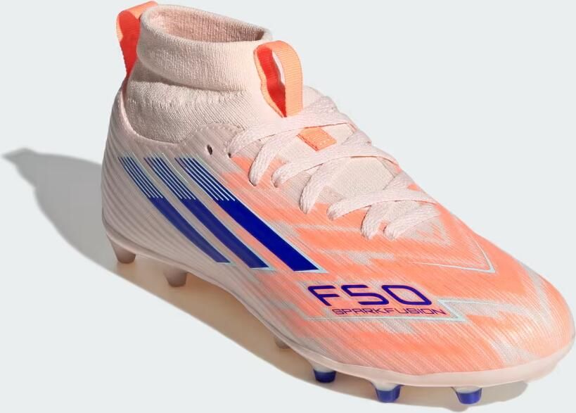 Adidas Perfor ce F50 Sparkfusion League Firm Ground Artificial Grass Voetbalschoenen Kids Kinderen Oranje - Foto 5