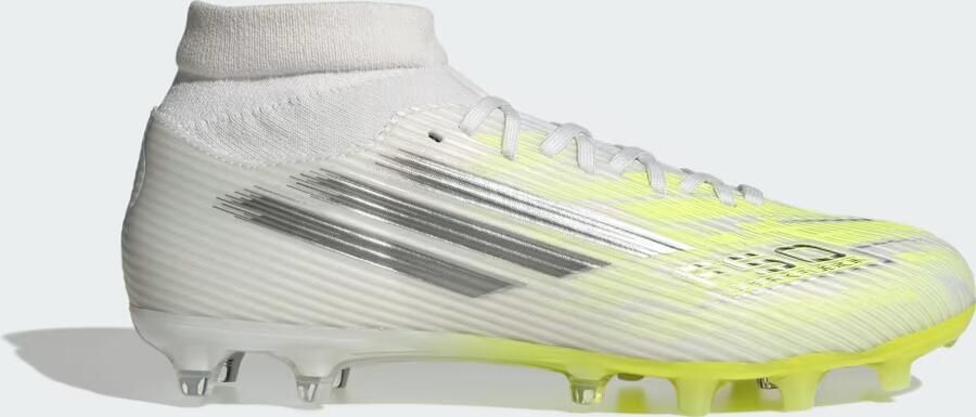 Adidas Performance F50 SPARKFUSION LEAGUE Mid Cut Firm Ground Artificial Ground Voetbalschoenen Dames Wit - Foto 7