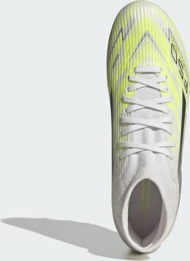 Adidas Performance F50 SPARKFUSION LEAGUE Mid Cut Firm Ground Artificial Ground Voetbalschoenen Dames Wit - Foto 3