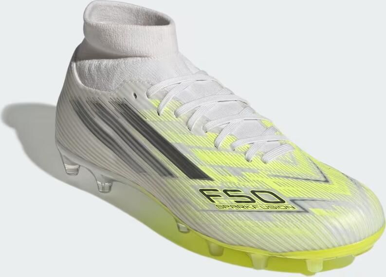 Adidas Performance F50 SPARKFUSION LEAGUE Mid Cut Firm Ground Artificial Ground Voetbalschoenen Dames Wit - Foto 5