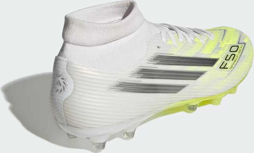 Adidas Performance F50 SPARKFUSION LEAGUE Mid Cut Firm Ground Artificial Ground Voetbalschoenen Dames Wit - Foto 6