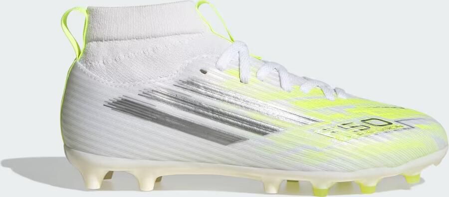 Adidas Perfor ce F50 SPARKFUSION LEAGUE Mid Cut Firm Ground Artificial Ground Voetbalschoenen Kids Kinderen Wit - Foto 7