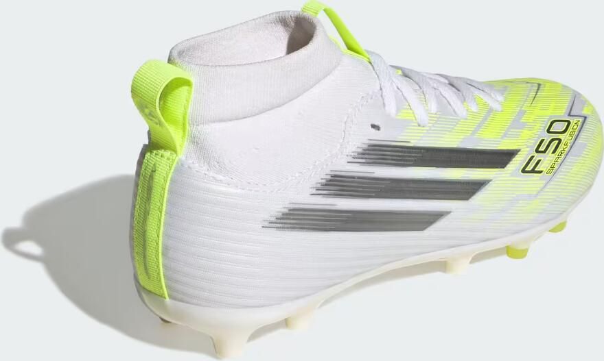 Adidas Perfor ce F50 SPARKFUSION LEAGUE Mid Cut Firm Ground Artificial Ground Voetbalschoenen Kids Kinderen Wit - Foto 6