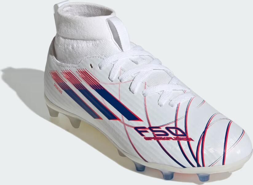 Adidas F50 SPARKFUSION LEAGUE Mid-Cut Firm Ground Artificial Ground Voetbalschoenen Kids - Foto 4