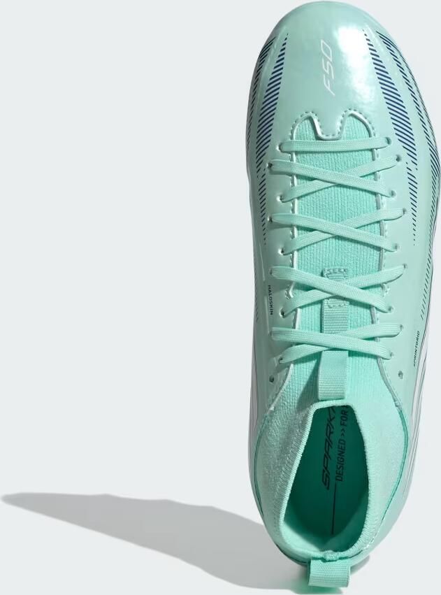 Adidas F50 Sparkfusion League Mid Cut Firm Ground Artificial Ground Voetbalschoenen Kids - Foto 3
