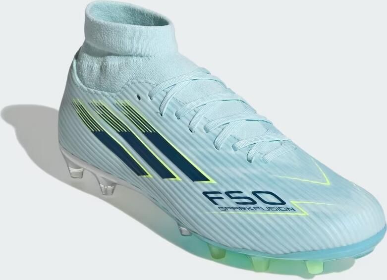 Adidas Performance F50 SPARKFUSION LEAGUE Mid Cut Firm Ground Artificial Ground Voetbalschoenen Vrouwen Dames Blauw - Foto 5