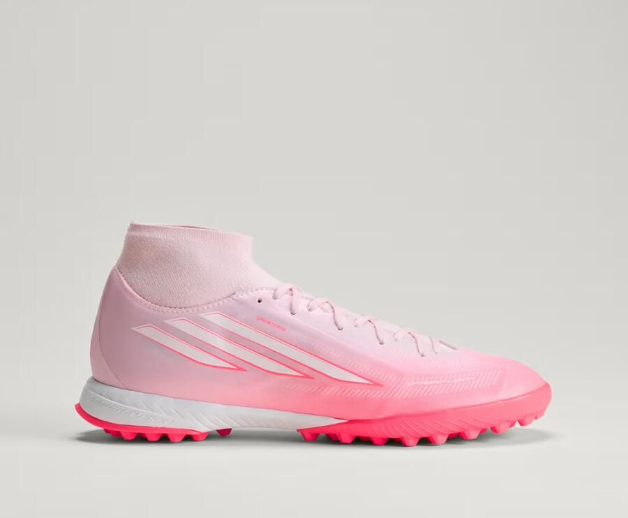 Adidas F50 Sparkfusion League Mid Cut Tf Voetbalschoenen Voor Dames Roze - Foto 7