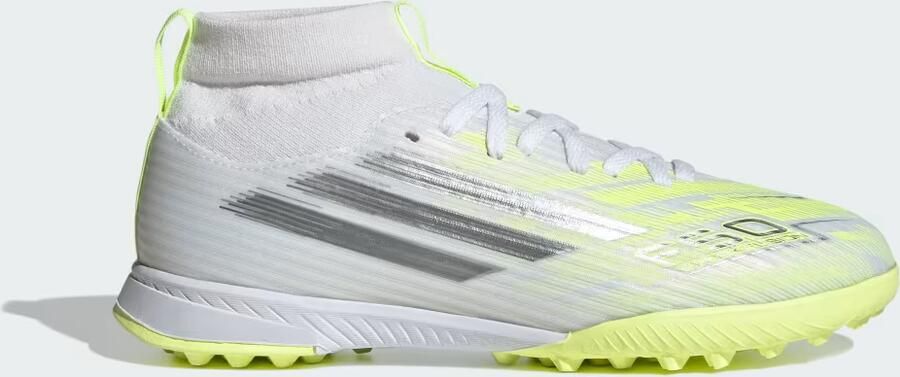 Adidas Perfor ce F50 SPARKFUSION LEAGUE Mid Cut Turf Voetbalschoenen Kids Kinderen Wit - Foto 7
