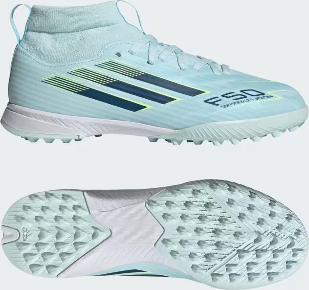Adidas F50 SPARKFUSION LEAGUE Mid Cut Turf Voetbalschoenen Kids