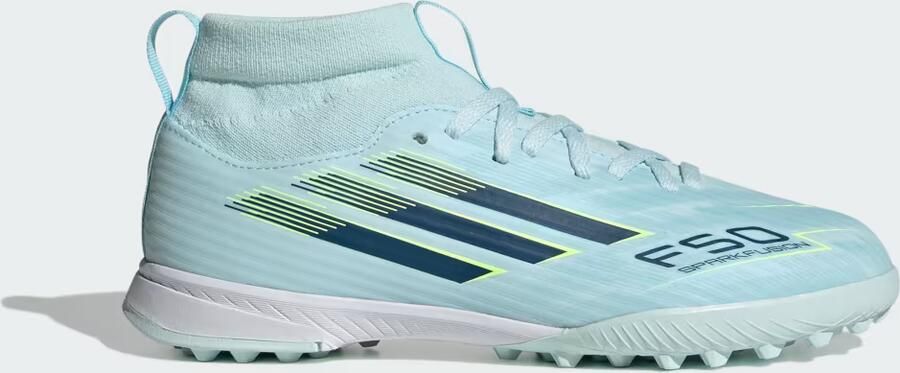 Adidas F50 SPARKFUSION LEAGUE Mid Cut Turf Voetbalschoenen Kids - Foto 6