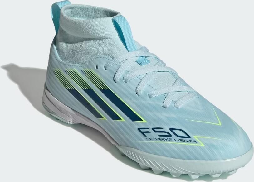 Adidas F50 SPARKFUSION LEAGUE Mid Cut Turf Voetbalschoenen Kids - Foto 4
