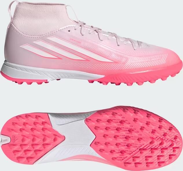 Adidas F50 Sparkfusion League Mid Cut Turf Voetbalschoenen Kids