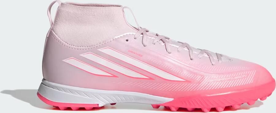 Adidas F50 Sparkfusion League Mid Cut Turf Voetbalschoenen Kids - Foto 6