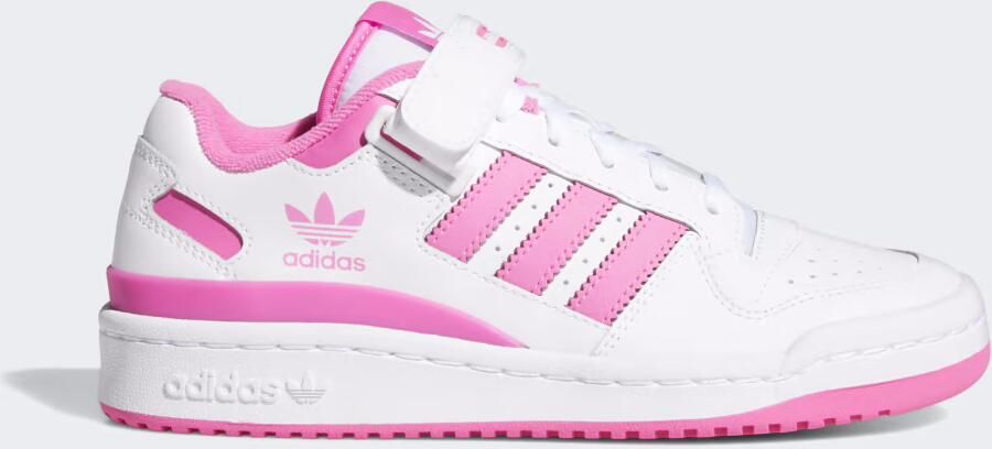 Adidas Originals Forum Low Schoenen Cloud White Screaming Pink Cloud White - Foto 5
