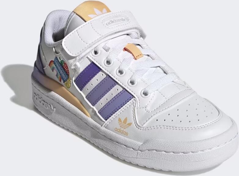 Adidas Forum Low basisschool Schoenen White Leer 2 3 - Foto 4