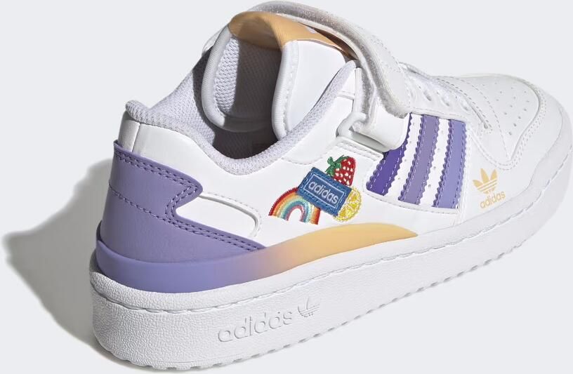 Adidas Forum Low basisschool Schoenen White Leer 2 3 - Foto 5