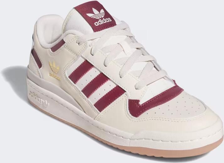 Adidas Forum Low CL 2 3 Bordeaux Rood Creme White sneakers unisex - Foto 4
