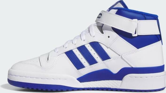 Adidas Originals Forum Mid sneakers wit blauw - Foto 4